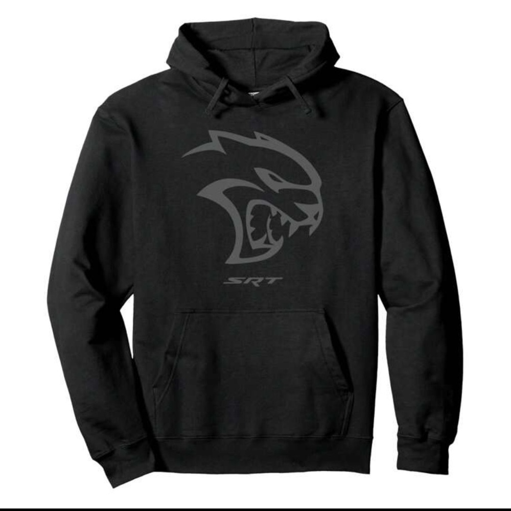 Black Men's Hoodie SRT Hellcat